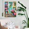Garden Flowers Diamond Art Kits for Adults – DIY 5D Full Round Drill Flower Bed Gem Art Painting Kits for Beginners, Home Wall Decor, 12x16in